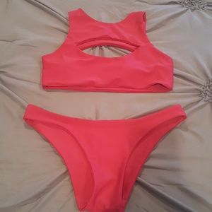 New Cherry red bikini